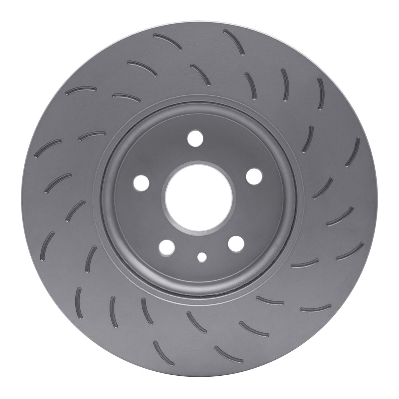 Chevrolet CRUZE Brake Rotor (1) - Right Front - R1 Concepts - GEOSPEC Coated Rotor - Slotted - `16-`19